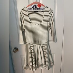Torn by Ronnie Kobo Striped Dress